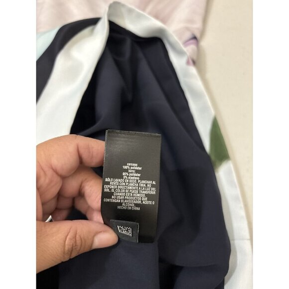 TED BAKER DALYN Magnolia Stripe Textured Dress Women Size 1 - Picture 13 of 16